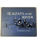 The Boats on The River Marjorie Flack HC 1956 - $12.99