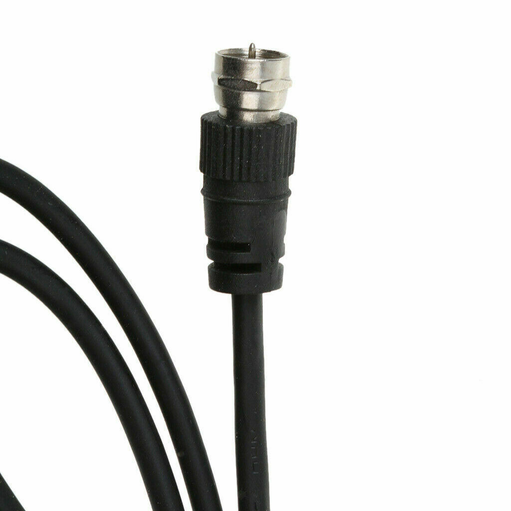 Trisonic Rabbit Ear Digital Ready TV Antenna HDTV VHF UHF with Coax