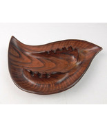 California Originals Pottery Wood Grain Ashtray Mid Century Boomerang 155 - £18.73 GBP