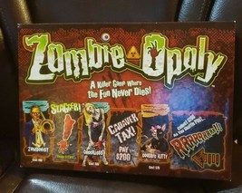 Zombie Opoly Zombieopoly Zombie Monopoly Horror Board Game - Complete Ha... - $20.00
