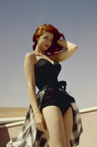 Tina Louise Striking Glamour Pose in Black Swimsuit 18x24 Poster - $23.99