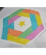Rainbow table topper or wall hanging Sixteen by fourteen inches - $13.50