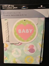 1 American Greetings Super Gift Bag BABY 36" x 44" *NEW* x1 - $5.99