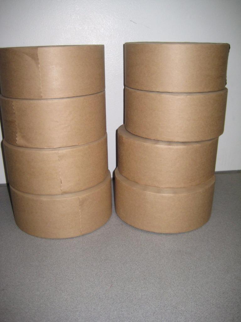 Brown Paper Gummed Tape 3" x 600' Non Reinforced Packaging Packing Tapes 30 Roll Carton Sealing