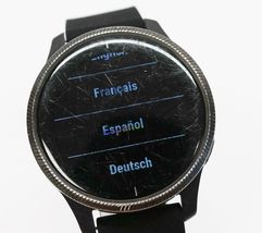 Garmin Venu Amoled GPS Smartwatch - Black with Slate Hardware ISSUE image 3