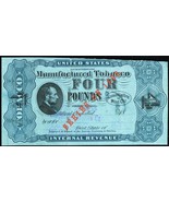TG67B, Four Pounds Tobacco Tax Paid Stamp - Hard to Find! -- Stuart Katz - $175.00