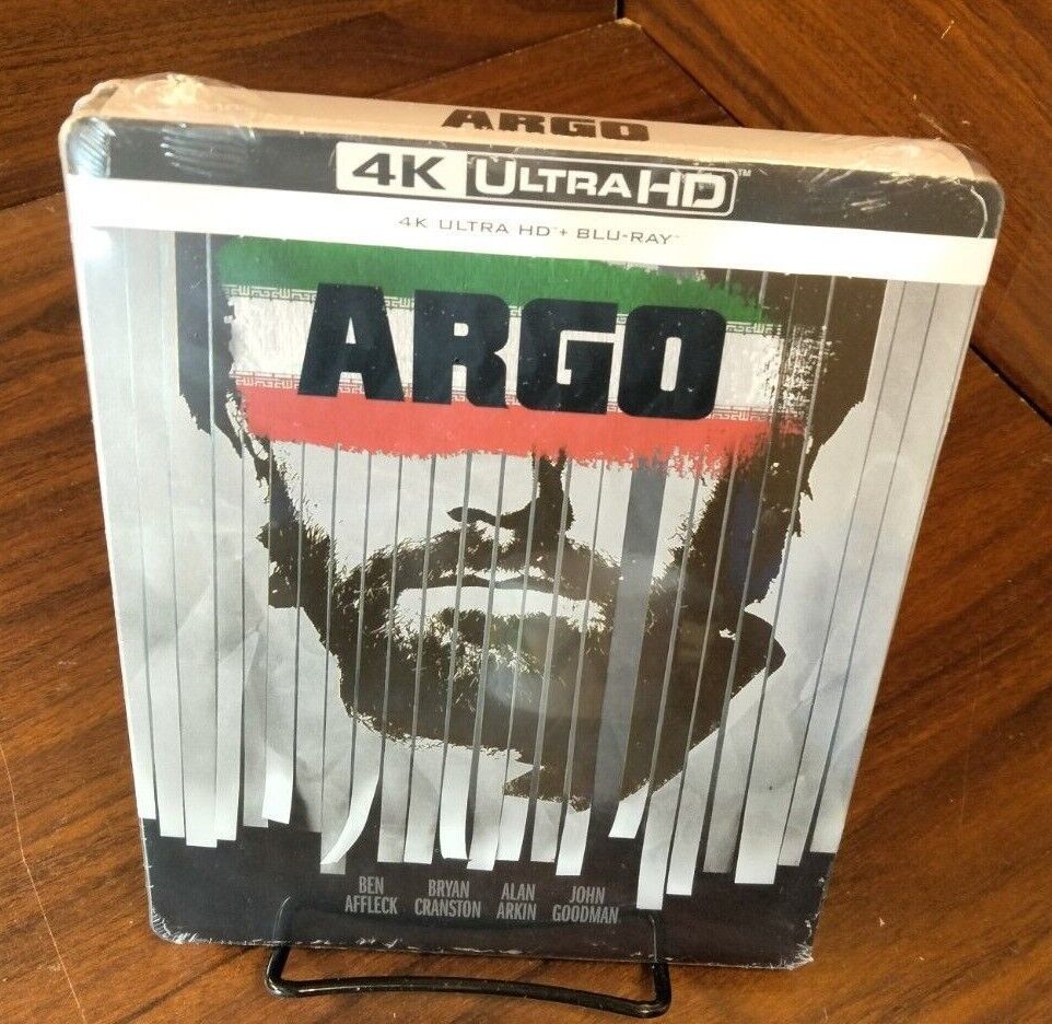 Argo 4K UHD/Bluray Steelbook EU IMPORT NEW Free Box w/Tracking