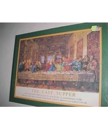 The Last Supper Leonardo Da Vinci Gospel Puzzle 1000 Pieces Luke 22: 19-... - $69.29