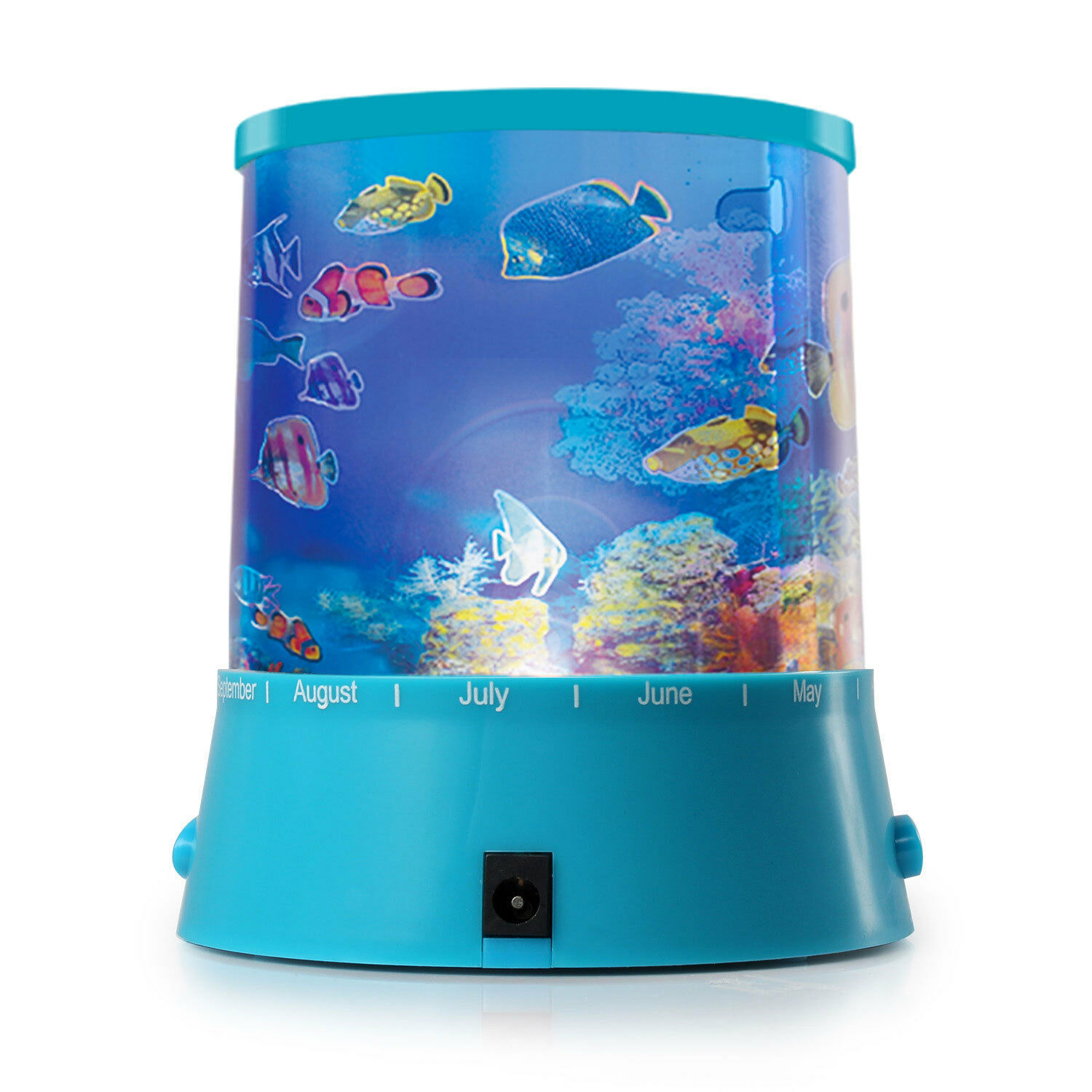 Children LED Underwater World Projection Lamp Projector Night Light