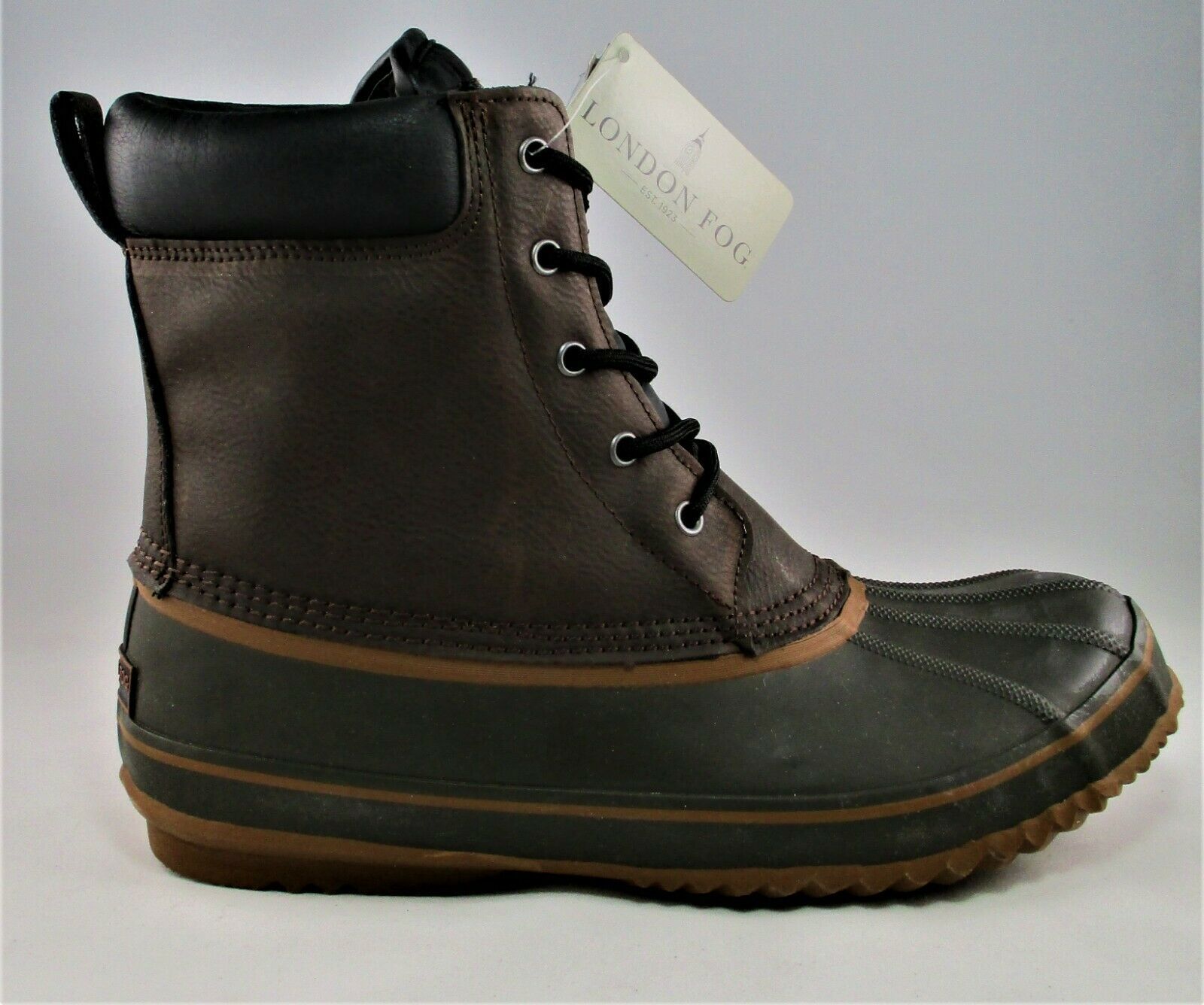 London Fog Men's Ashford 2 Waterproof & Insulated Duck Boot LFMAshford2 PG5510 Boots