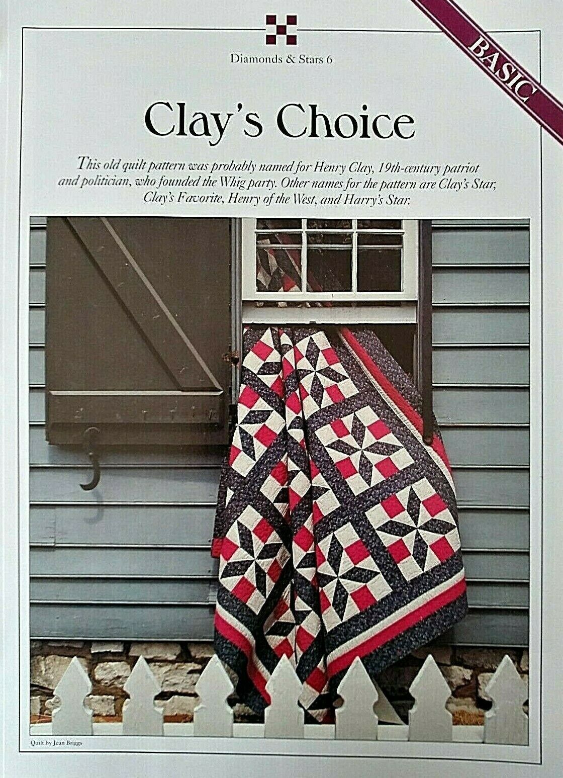 clay-s-choice-quilt-pattern-best-loved-quilts-pattern-1992-home-decor-quilt-patterns