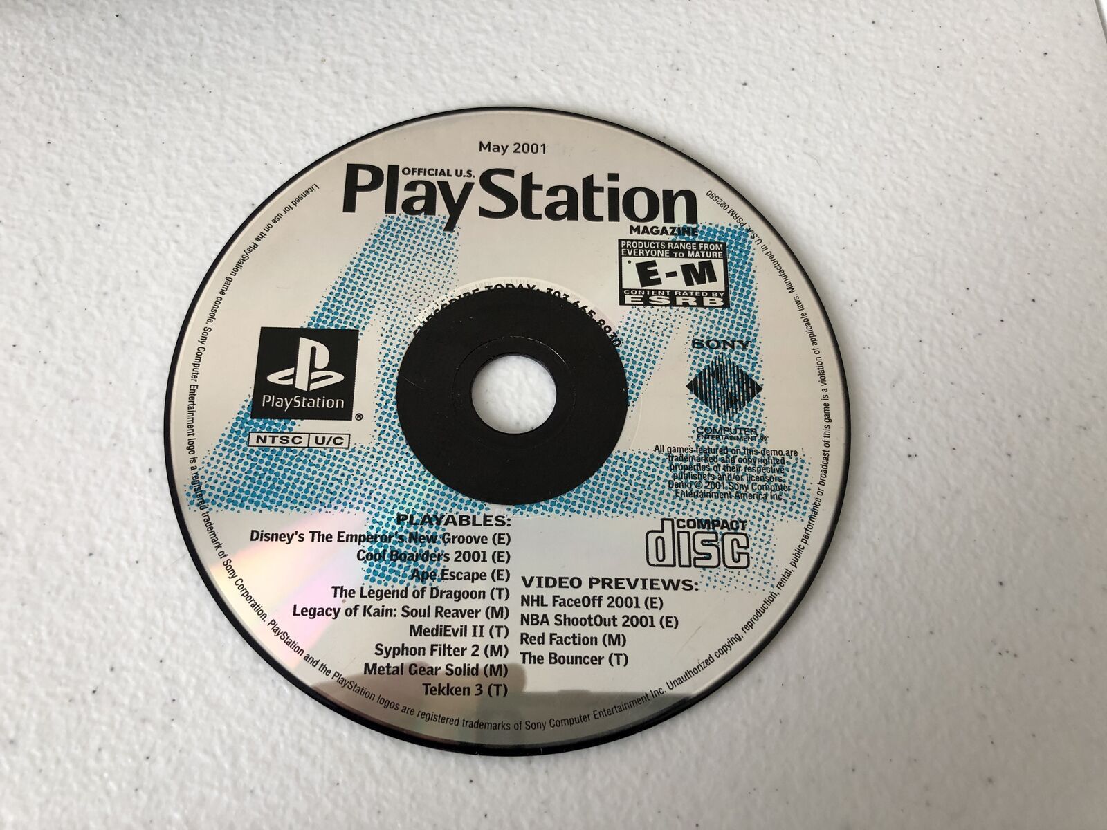 Playstation Magazine May 2001 - Playstation 1 PS1 - Cleaned & Tested ...