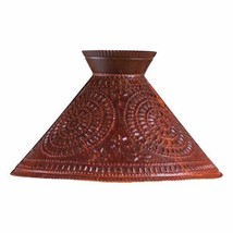 Betsy Ross Lamp Shade with Chisel in Rustic Tin - $62.00