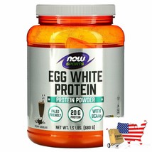 Now Foods, Egg White Protein, Creamy Chocolate, 1.5 lbs (680 g) - $70.26