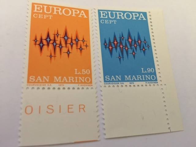 San Marino Europa 1972 mnh stamps  - $1.20