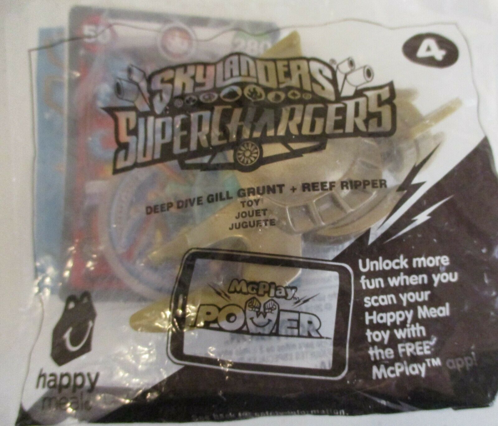 McDonald's Skylanders SuperChargers Deep Dive Gill Grunt Reef Ripper 4