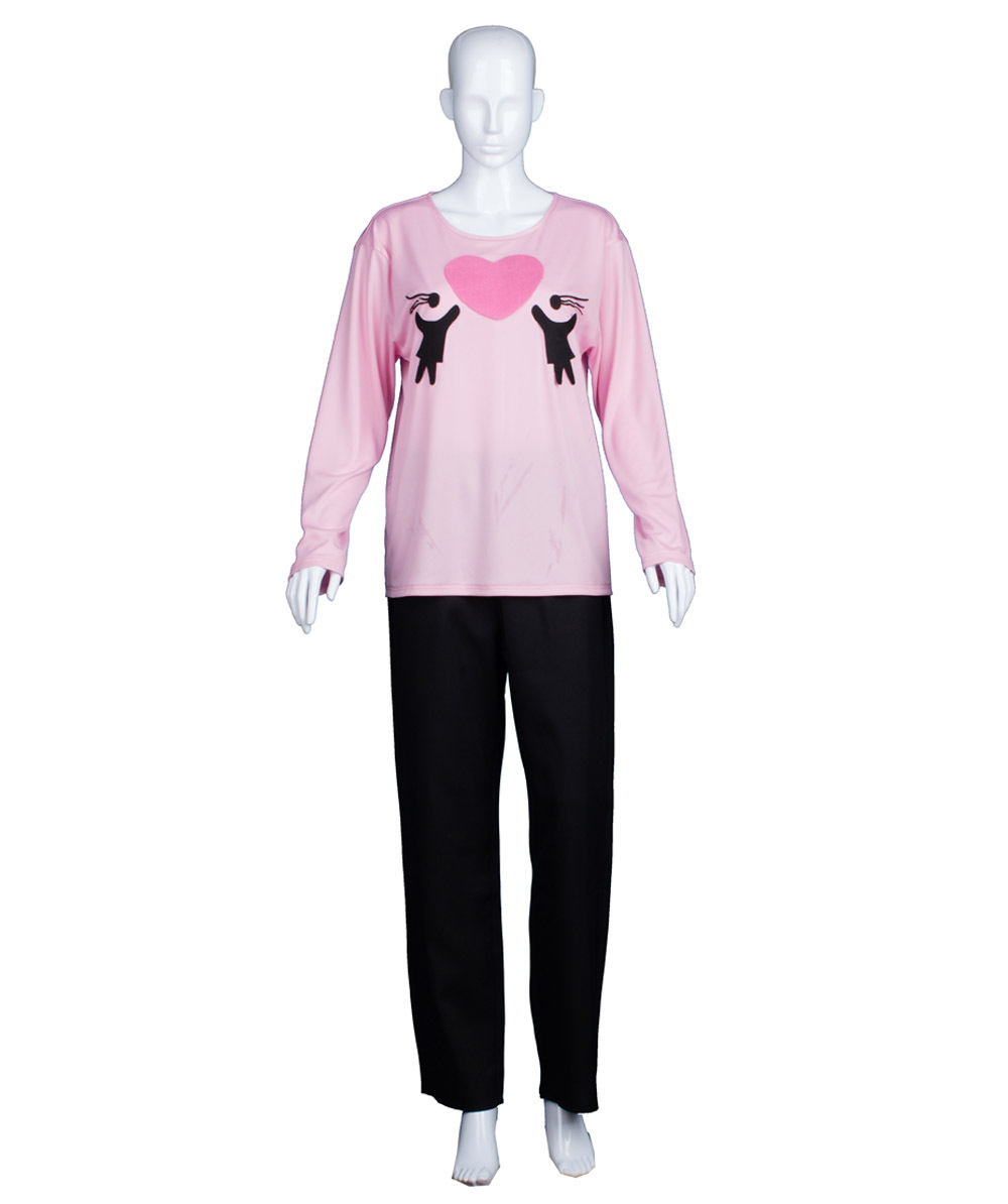 Adult Women's Valentine's Day Falling In Love Long Sleeve Costume