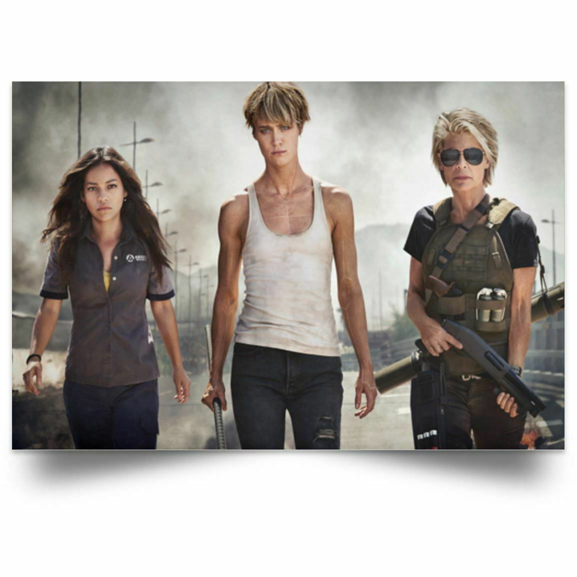 2019 Terminator 6 HD Film Cast Poster Preview James Cameron Movie Art ...