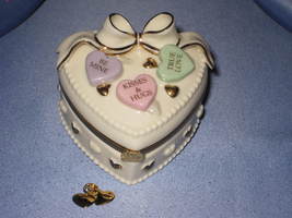 Treasures &quot;Loving Heart Treasure Box&quot; by Lenox. - $24.00
