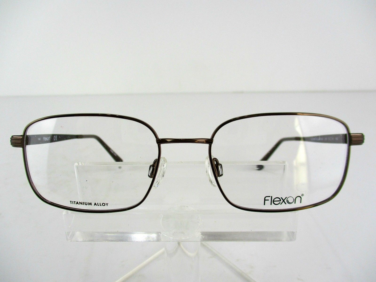 Flexon Collins 600 (210) Brown 53 x 18 140 mm Eyeglass Frames