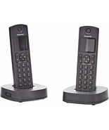 Panasonic TGC312SPB Téléphone Fixe sans Fil Duo 16H Eco Agenda Blocage Noir - $279.76
