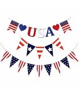 USA Banner , American BannerPatriotic Decorations for Memorial Day Home ... - $23.02