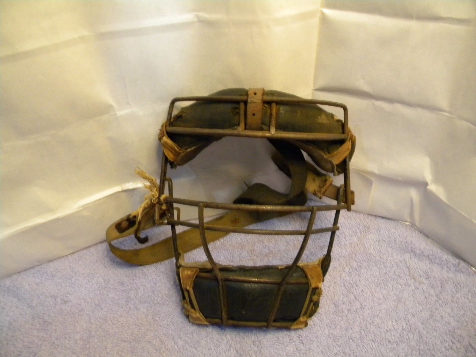 Vintage Leather Wilson Baseball Catchers Mask Other Vintage Sports Mem