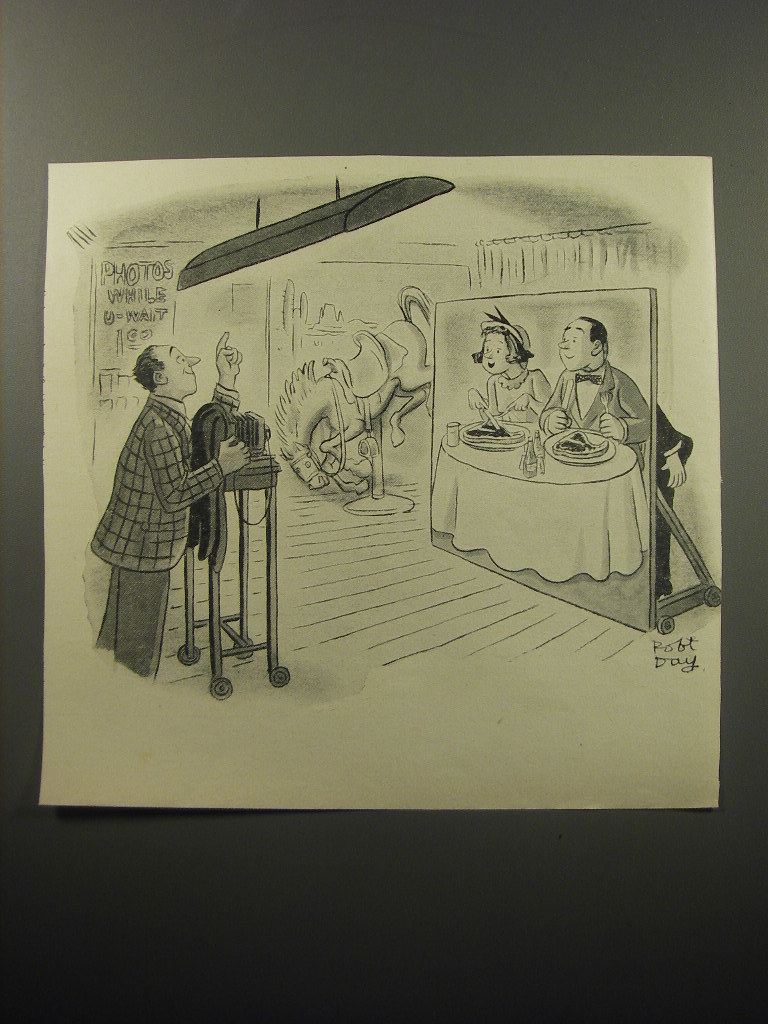 1951 Cartoon by Robert Day - Photos While U-Wait - 1980-89