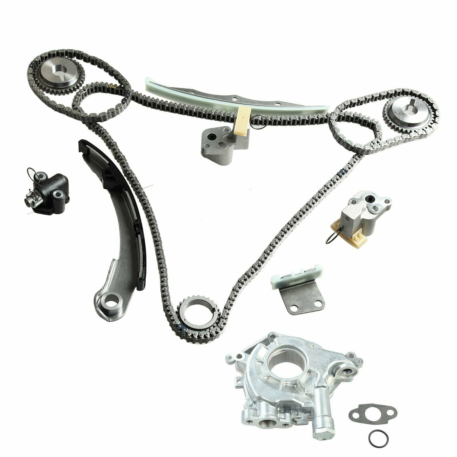 Timing Chain Kit+Oil Pump Fits Nissan Altima Infiniti 3.5L DOHC 24v VQ35DE 02-08
