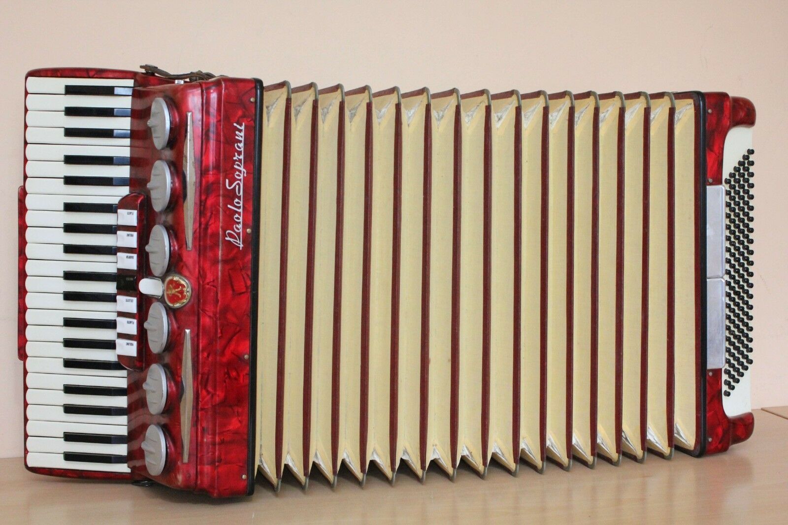 Paolo Soprani 120 Bass LMM Accordion Akkordion Fisarmonica Accordions