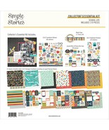 Simple Stories Collector&#39;s Essential Kit 12&quot;X12&quot;-School Life - $23.87