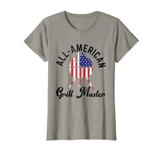 Funny Shirt - All American Grill Master - July 4th BBQ T-shirt Wowen - $19.95