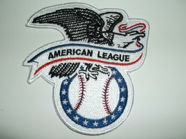 American League~MLB~Embroidered Patch~(3 5/8" x 3 3/4") Iron Sew On~FREE Mail - $5.34
