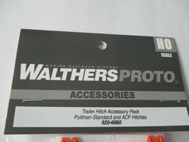 Walthers Proto Stock # 920-6060 Trailer Hitch Accessory Pack PS & ACF Hitches HO image 8
