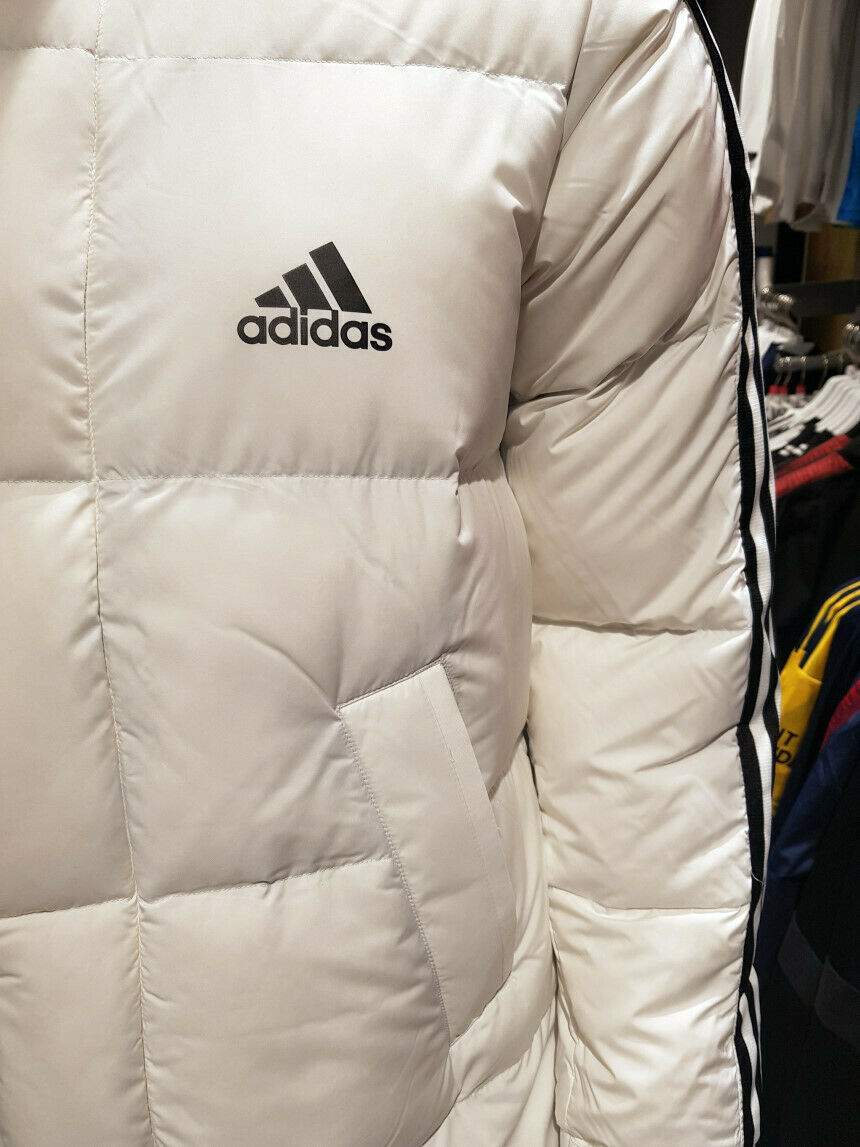 adidas long down parka