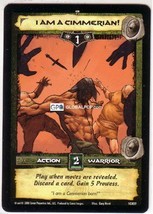 Conan CCG #037 I Am A Cimmerian! Single Card 1C037 - $1.25