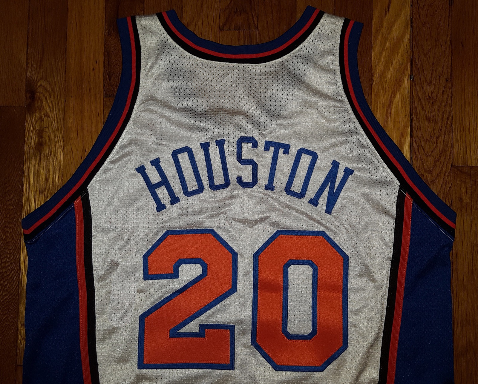 2000-01 New York Knicks Allan Houston Game Issued Worn Used Pro Cut ...