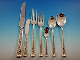 Windsor Rose by Watson Sterling Silver Flatware for 8 Set Service 62 pieces - $3,695.00