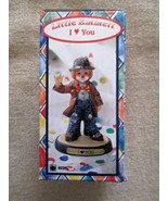 NIB Vintage Little Emmett Clown Figure “I Love You by Flambro Imports - $15.95