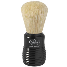OMEGA Shaving Brush Pure Bristles #10810 available in Maroon or Black - $9.84