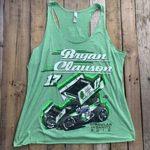 Bryan Clauson Circular Insanity 2016 Women&#39;s Tank Top T-Shirt Size 2XL - $13.85