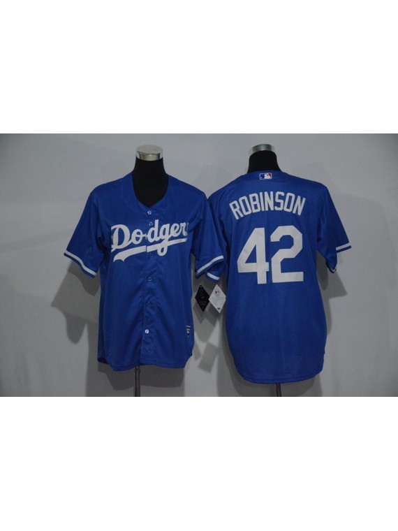 Youth/Kids Jackie Robinson #42 Los Angeles Dodgers Royal ...