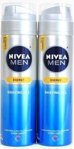 2ct Nivea Men 7 Oz Energy Vitamin Complex Healthy Looking Skin Close Shaving Gel