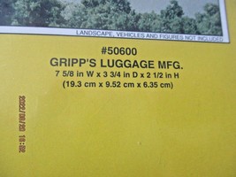 Design Preservations Model (DPM) # 50600 Gripp's Luggage Mfg.. Kit N-Scale image 2