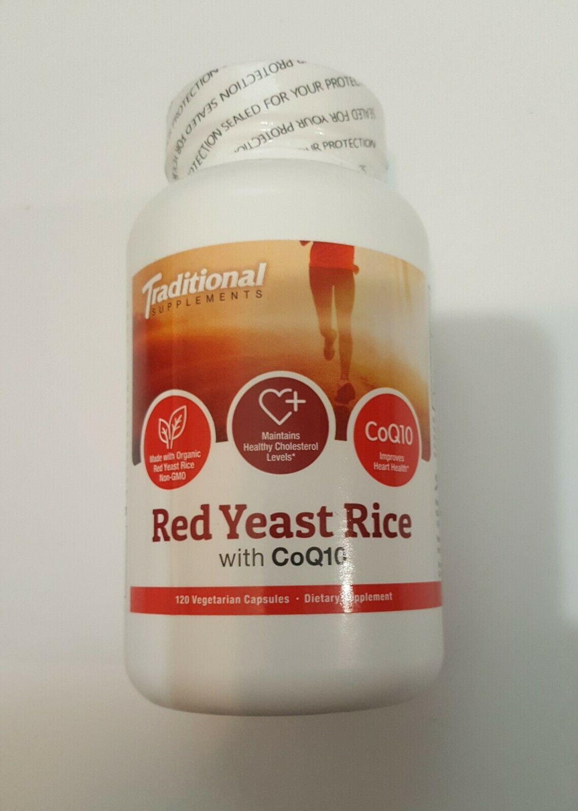 Sylvan Bio's Traditional Red Yeast Rice Cholesterol Supplement 120 Caps