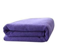 Large Thick Cotton Fibre Bath Towel children Beauty Salon Towel PURPLE,(140 68c)