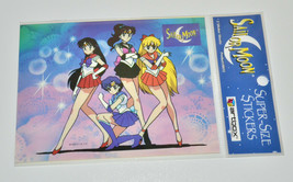 Sailor Moon jumbo super size stickers sticker vintage 1999 Artbox USA - $4.94