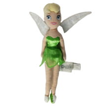 Disney Store Tinkerbell Fairy Peter Pan Plush Stuffed Animal 12.5&quot; - $33.66