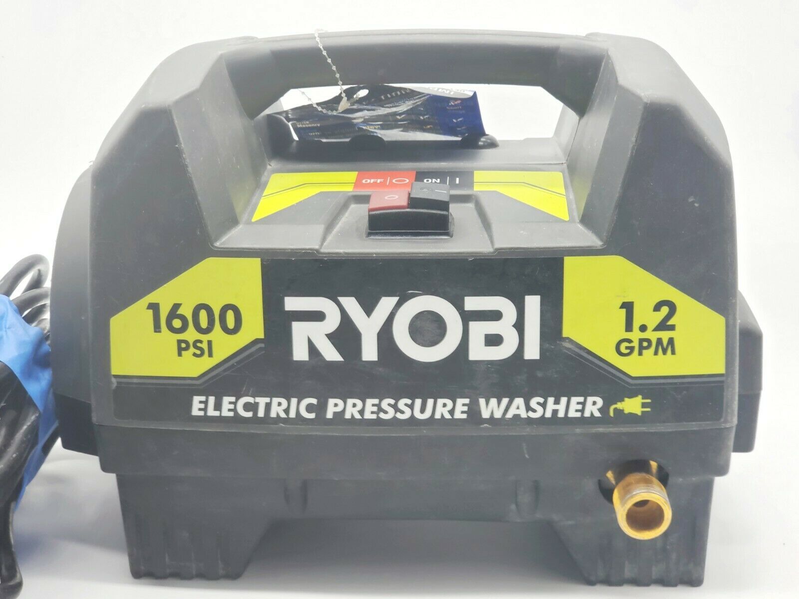 Ryobi 1,600 PSI 1.2 GPM Electric Pressure Washer **Parts Only