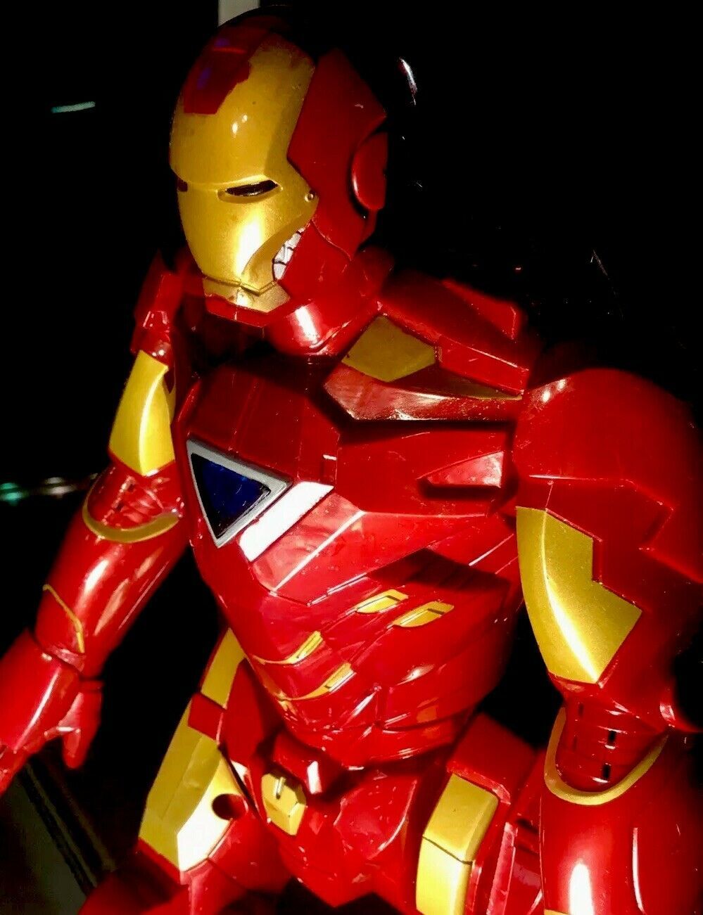 iron man walking toy